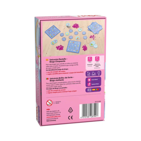 Einhorn Glitzerglück - Funkel-Bingo_DE