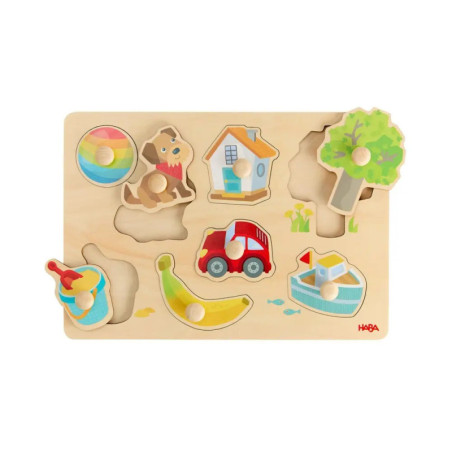 Greifpuzzle  erste Wörter