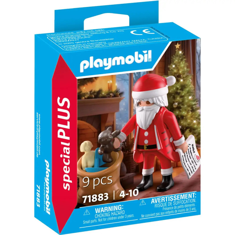Weihnachtsmann mit Wunschzett el