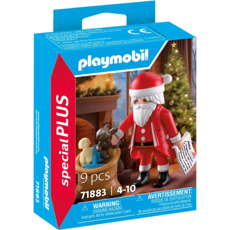 Weihnachtsmann mit Wunschzett el