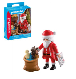 Weihnachtsmann mit Wunschzett el