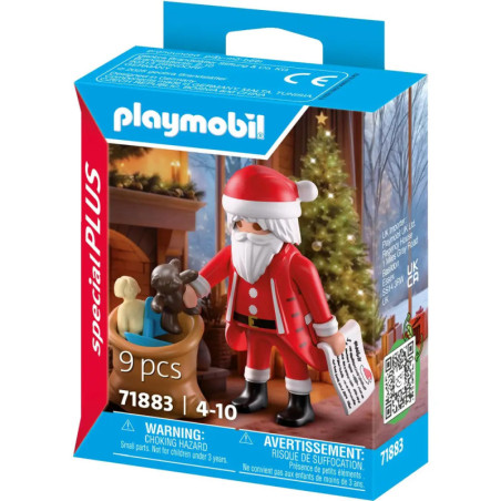 Weihnachtsmann mit Wunschzett el