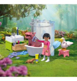 Tierischer Badespaß