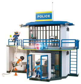 Polizeiwache mit Fahndungsraum