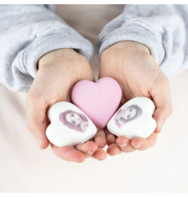 TOPModel bedruckte Badebombe