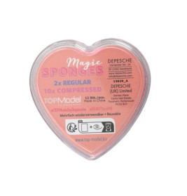 TOPModel Magische Herz- schwämmchen