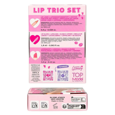 TOPModel Lippen Trio Set Beauty