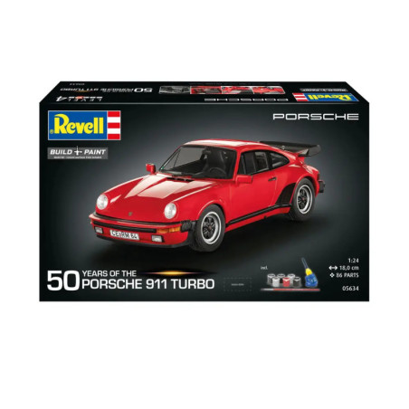 Geschenkset Porsche 911 Turbo 50th Anniv
