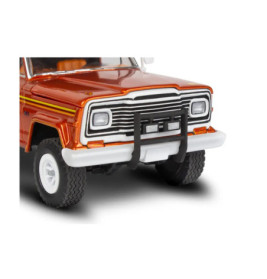 Jeep J-10 pickup with camper