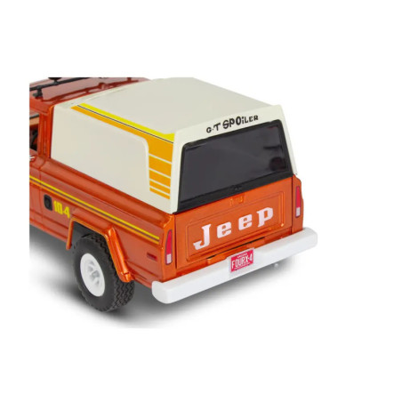 Jeep J-10 pickup with camper