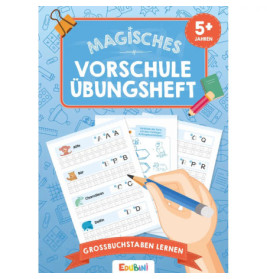Magisches Vorschule Übungsheft: Großbuch