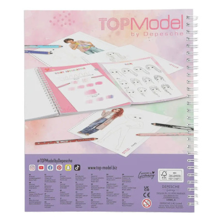 Create Your TOPModel Malbuch