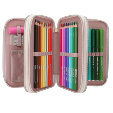 TOPModel 3 Fach Federtasche m