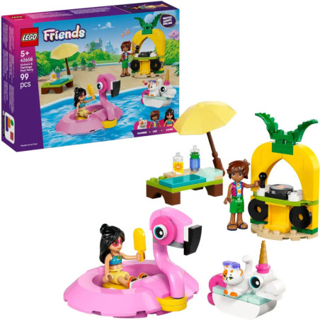 Friends Poolparty mit Einhorn und Flamingo Friends Poolparty mit Einhorn und Flamingo