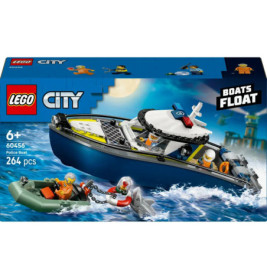 City Verfolgungsjagd im Polizeiboot