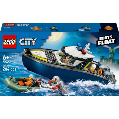 City Verfolgungsjagd im Polizeiboot