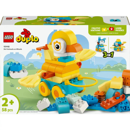 Duplo Tiere auf Rädern 3-in-1-Set