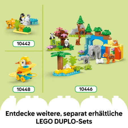 Duplo Dinos auf Rädern 3-in-1-Set
