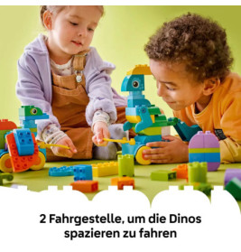 Duplo Dinos auf Rädern 3-in-1-Set