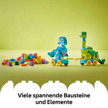 Duplo Dinos auf Rädern 3-in-1-Set
