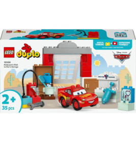 Duplo McQueens Besuch in Docs Werkstatt