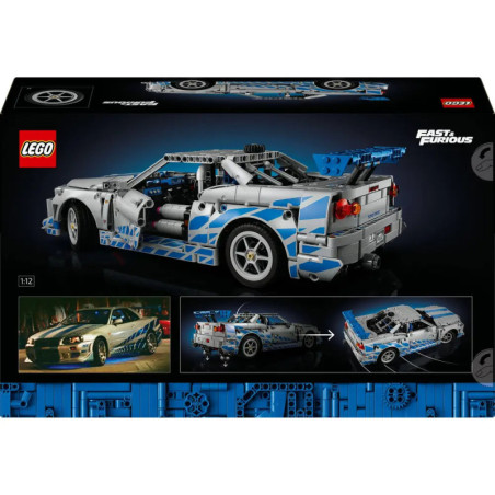 Technic 2 Fast 2 Furious Nissan Skyline GT-R Flitzer