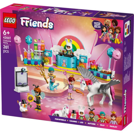Friends Kostümparty mit Einhorn und Fee Friends Kostümparty mit Einhorn und Fee