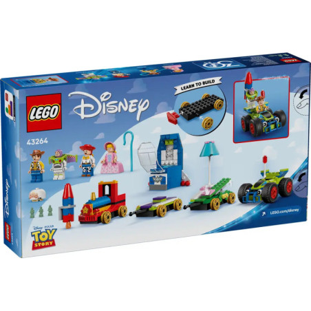 Disney Partyzug und das Auto RC aus Toy Story