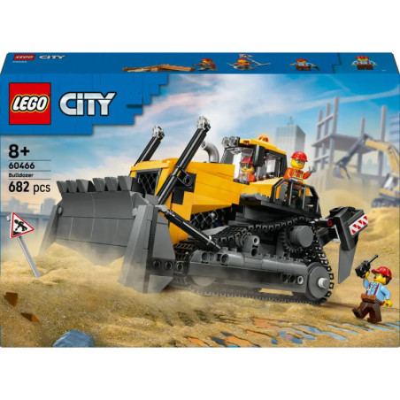 City Gelber Bulldozer