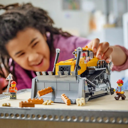 City Gelber Bulldozer
