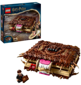 LEGO Harry Potter Monsterbuch, Set mit Box, baubarem Buch und einer Minifigur zum Halten.