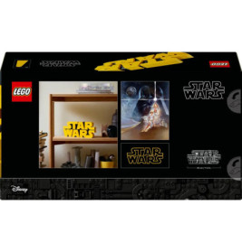 SW Star Wars™ Logo aus LEGO Steinen