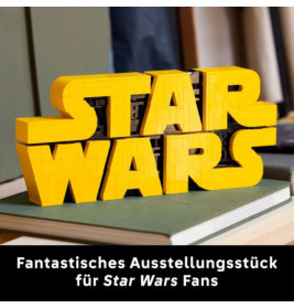 SW Star Wars™ Logo aus LEGO Steinen