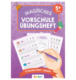 Magisches Vorschule Übungsheft: Schreibschrift