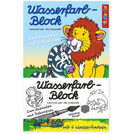 Magischer Malblock Wildtiere