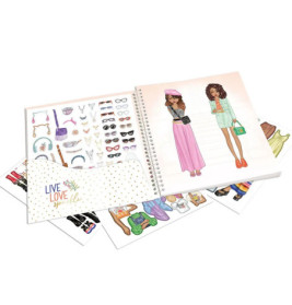 TOPModel Dress Me Up Stickerbuch