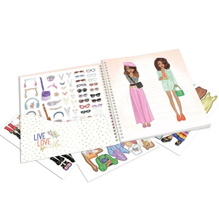 TOPModel Dress Me Up Stickerbuch