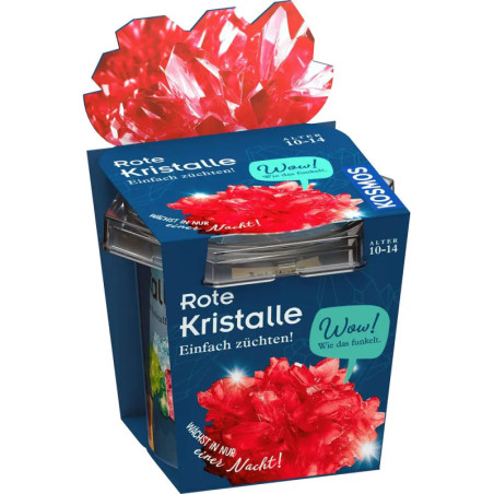 Rote Kristalle