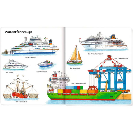 Löschen,baggern,pflügen - Mein Fahrzeuge Wörterbuch