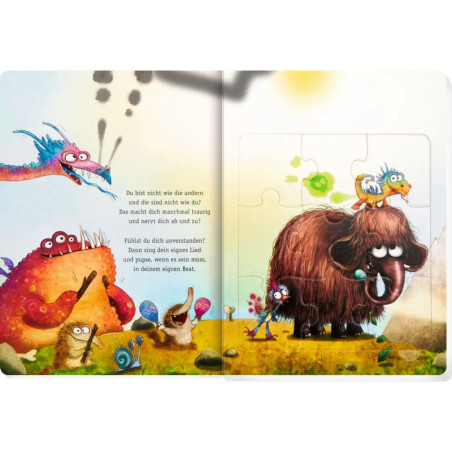 Furzipups - Buch mit 4 Puzzle