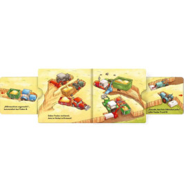 Wer will starke Traktoren sehn Der schiebt und zähltbis 10