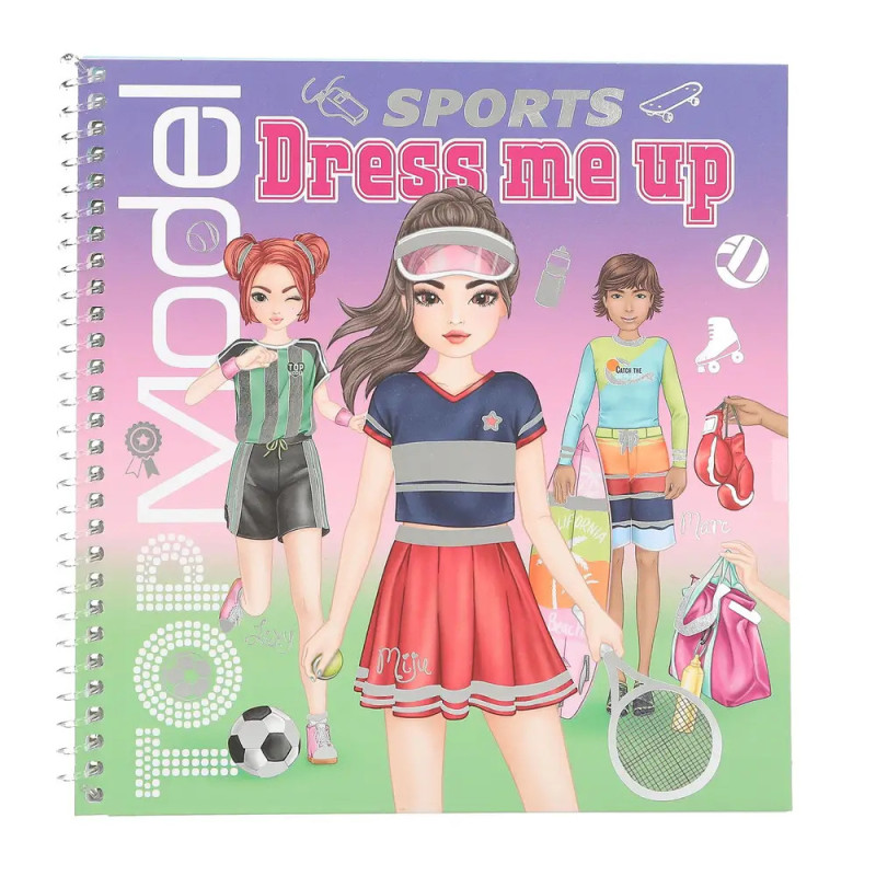TOPModel Dress Me Up Stickerbuch Sports TOPModel Dress Me Up Stickerbuch Sports