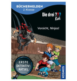 Die drei ??? Kids,Vorsicht Ninjas Bücherhelden 2. Klasse