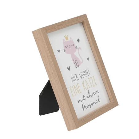 Sprüche für Katzenliebhaber im Rahmen