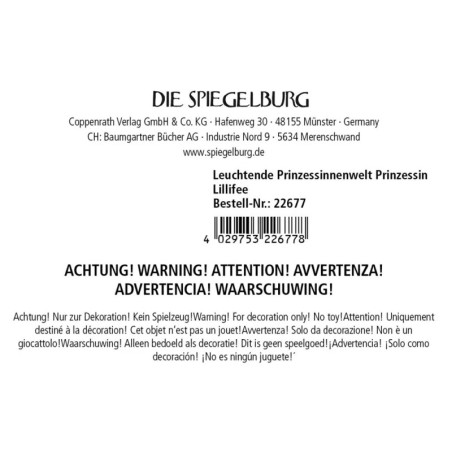 Leuchtende Prinzessinnenwelt - Prinzessin Lillifee