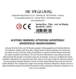 Spring-Dino - T-Rex World, sortiert