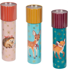 Kaleidoskop - Wintertiere im Weihnachtswald