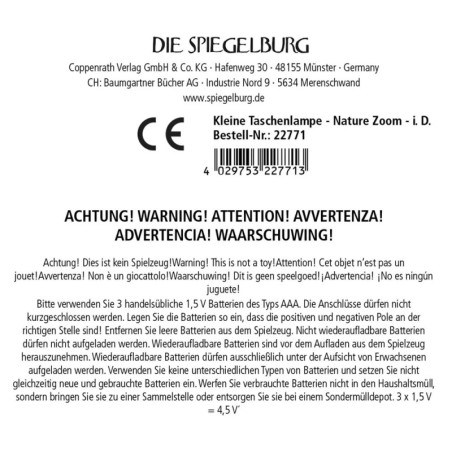 Kleine Taschenlampe - Nature