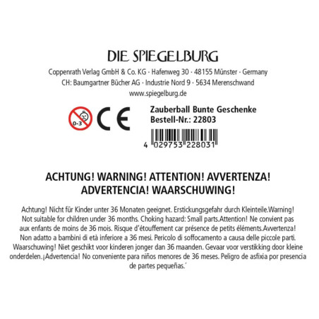 Zauberball - Bunte Geschenke, sortiert