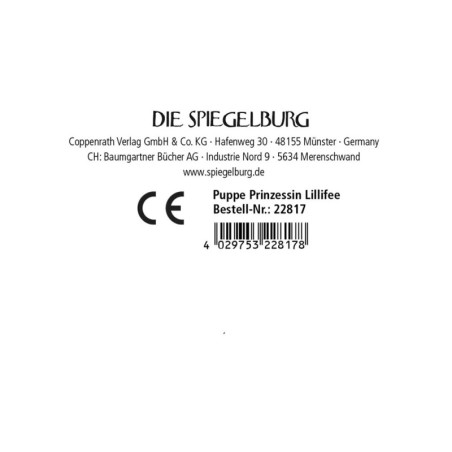 Prinzessin Lillifee Puppe - Prinzessin Lillifee